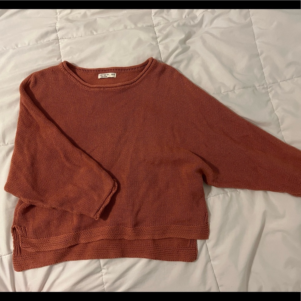 Cotton-On rusty pink Sweater